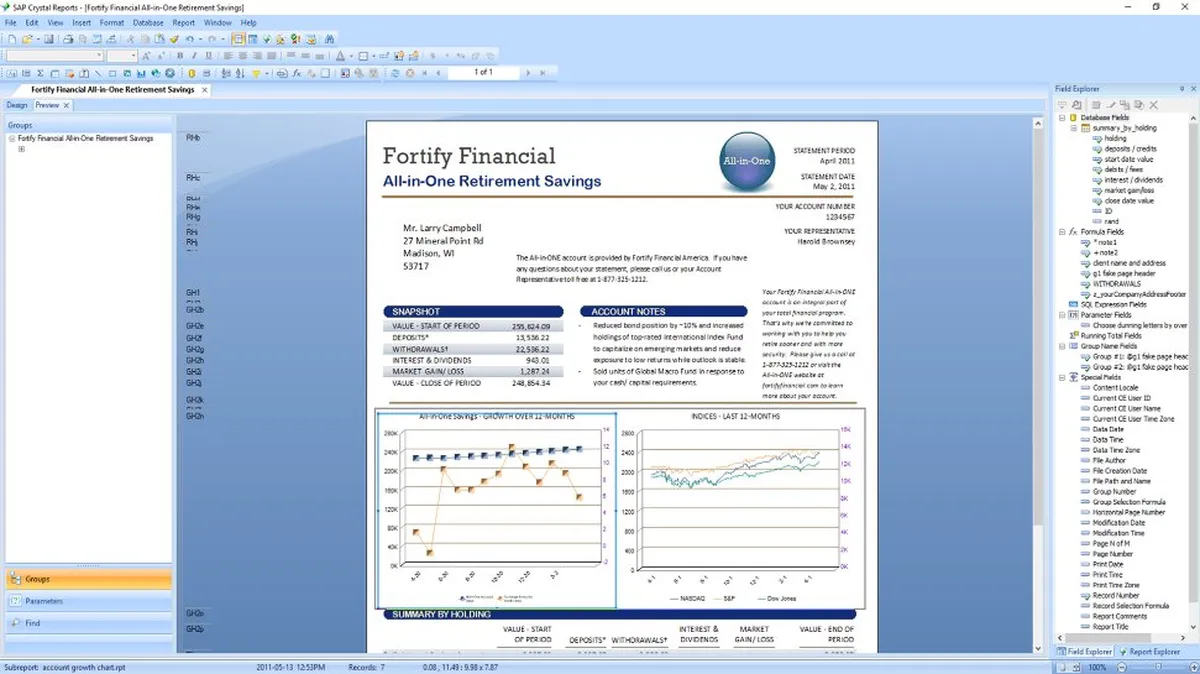 SAP Crystal Reports : avis des utilisateurs, avantages & inconvénients de ce logiciel de reporting SAP Crystal Reports : avis des utilisateurs, avantages & inconvénients de ce logiciel de reporting