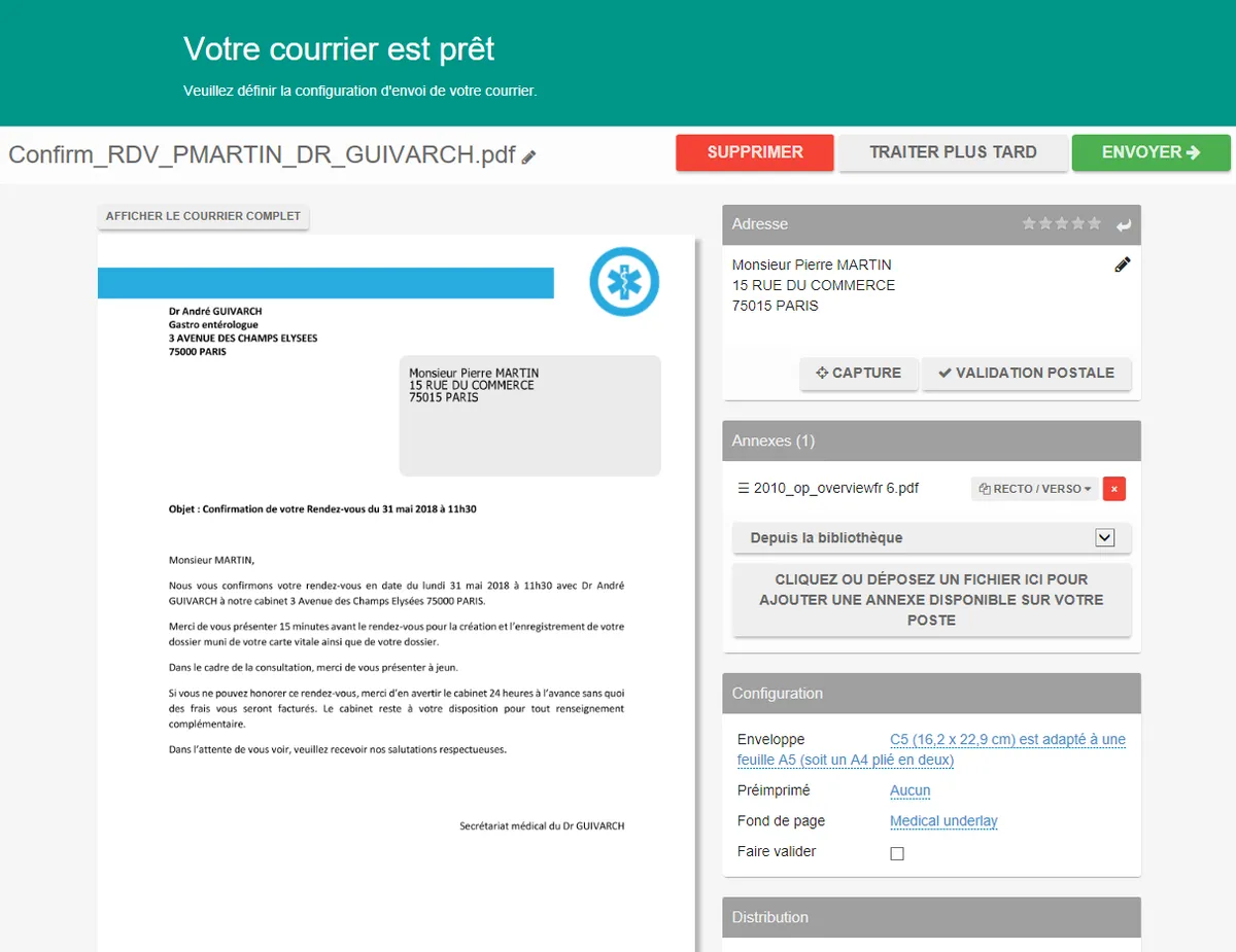 Scophybrid : avis des utilisateurs, avantages & inconvénients de ce logiciel de gestion du courrier / publipostage