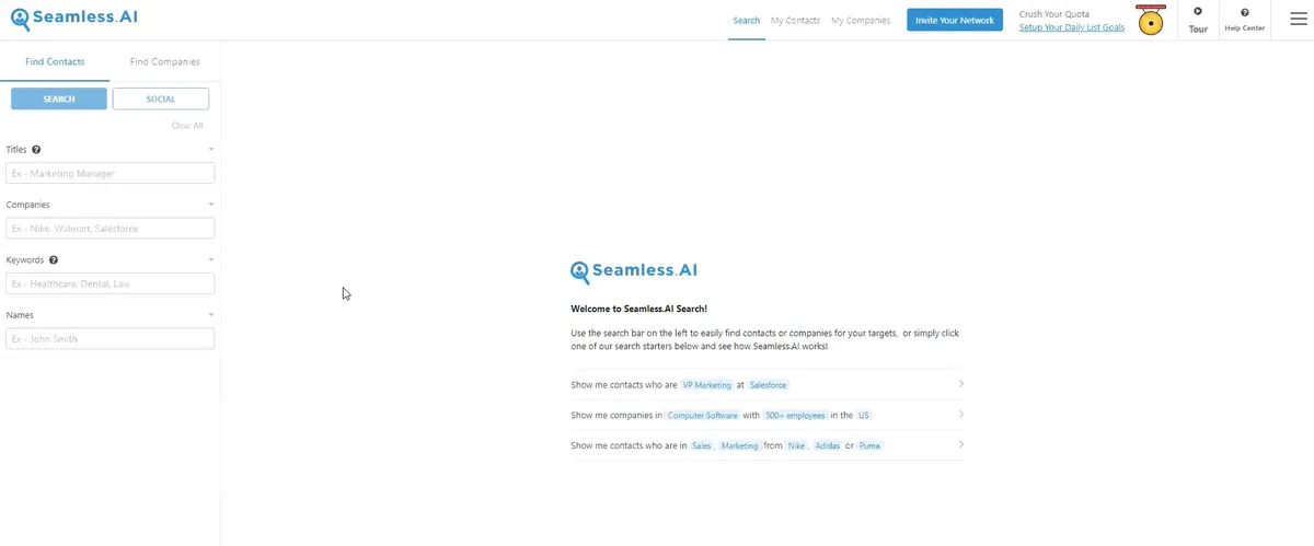 Seamless.ai : avis des utilisateurs, avantages & inconvénients de ce logiciel de gestion de leads Seamless.ai : avis des utilisateurs, avantages & inconvénients de ce logiciel de gestion de leads
