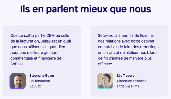 Sellsy Facturation & Gestion : avis