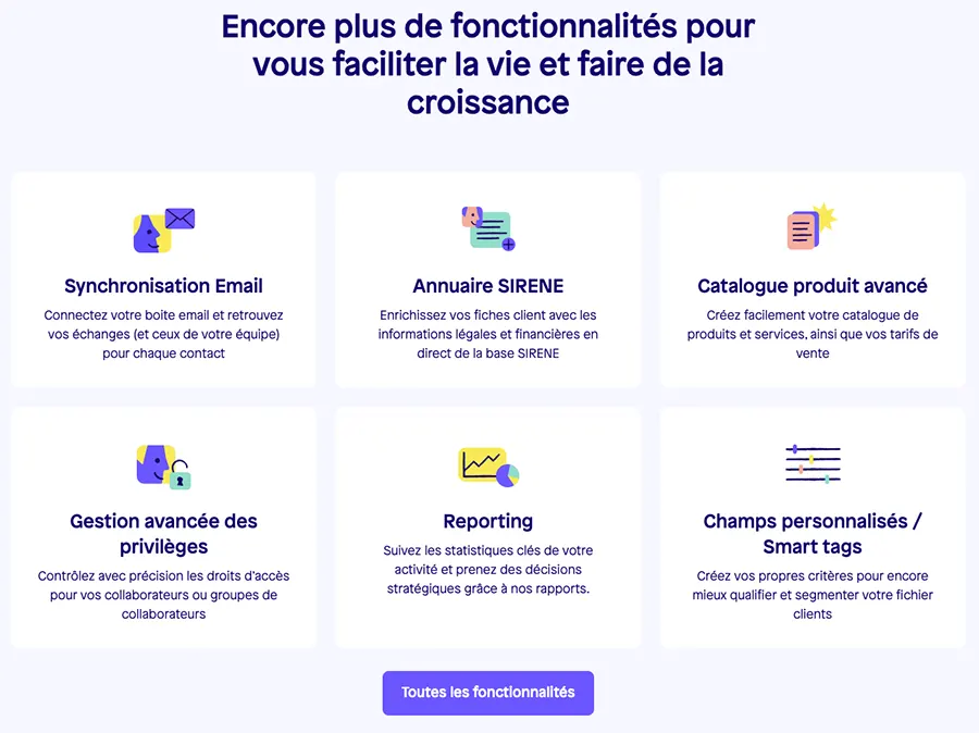 Sellsy Facturation & Gestion : avantages