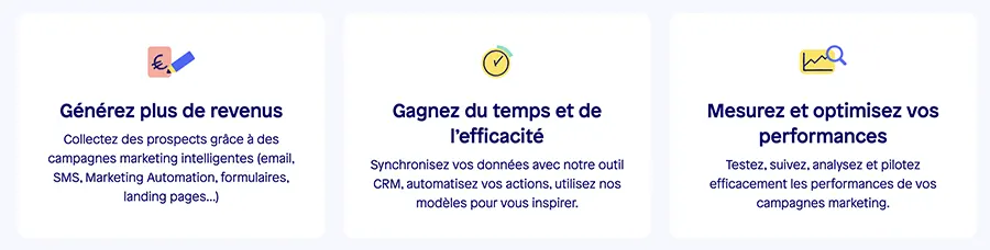 Sellsy Marketing : avantages Sellsy Marketing : avantages