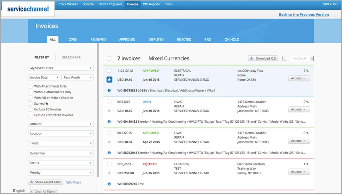 ServiceChannel : avis des utilisateurs, avantages & inconvénients de ce logiciel de gestion des actifs de l'entreprise ServiceChannel : avis des utilisateurs, avantages & inconvénients de ce logiciel de gestion des actifs de l'entreprise
