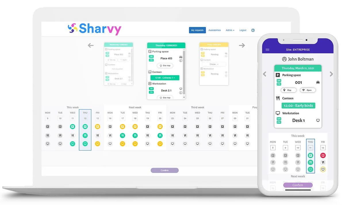 Sharvy : avis des utilisateurs, avantages & inconvénients de ce logiciel de gestion des locaux / bureaux / espaces de travail