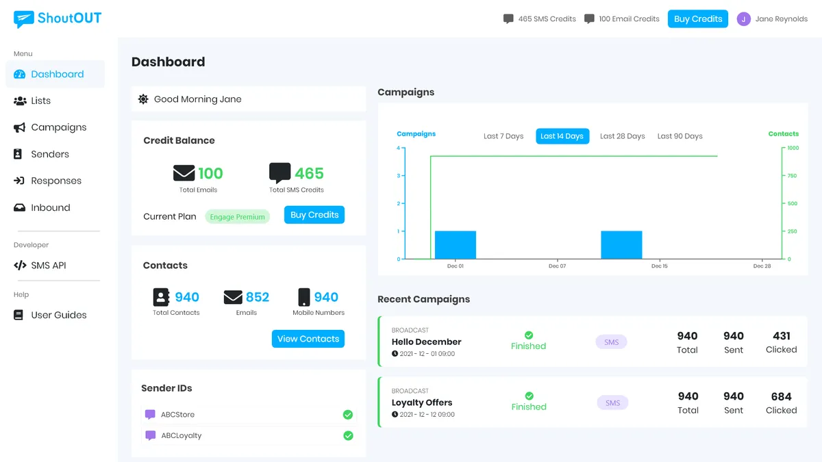 ShoutOUT : avis des utilisateurs, avantages & inconvénients de ce logiciel d'envoi de SMS marketing ShoutOUT : avis des utilisateurs, avantages & inconvénients de ce logiciel d'envoi de SMS marketing