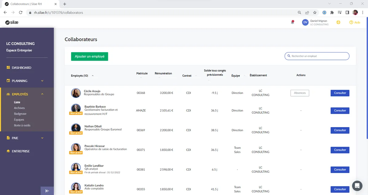Silae RH : avis des utilisateurs, avantages & inconvénients de ce logiciel SIRH Silae RH : avis des utilisateurs, avantages & inconvénients de ce logiciel SIRH