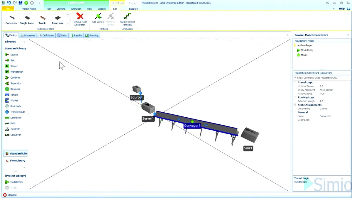 Simio : avis des utilisateurs, avantages & inconvénients de ce logiciel de simulation Simio : avis des utilisateurs, avantages & inconvénients de ce logiciel de simulation