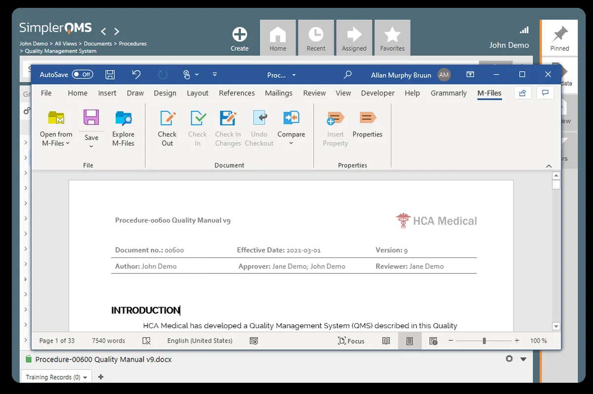 SimplerQMS : avis des utilisateurs, avantages & inconvénients de ce logiciel pour la santé SimplerQMS : avis des utilisateurs, avantages & inconvénients de ce logiciel pour la santé