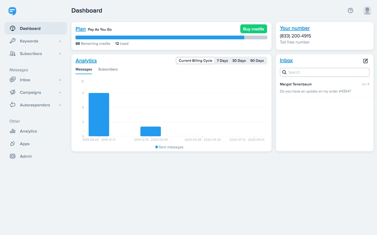 SimpleTexting : avis des utilisateurs, avantages & inconvénients de ce logiciel d'envoi de SMS marketing