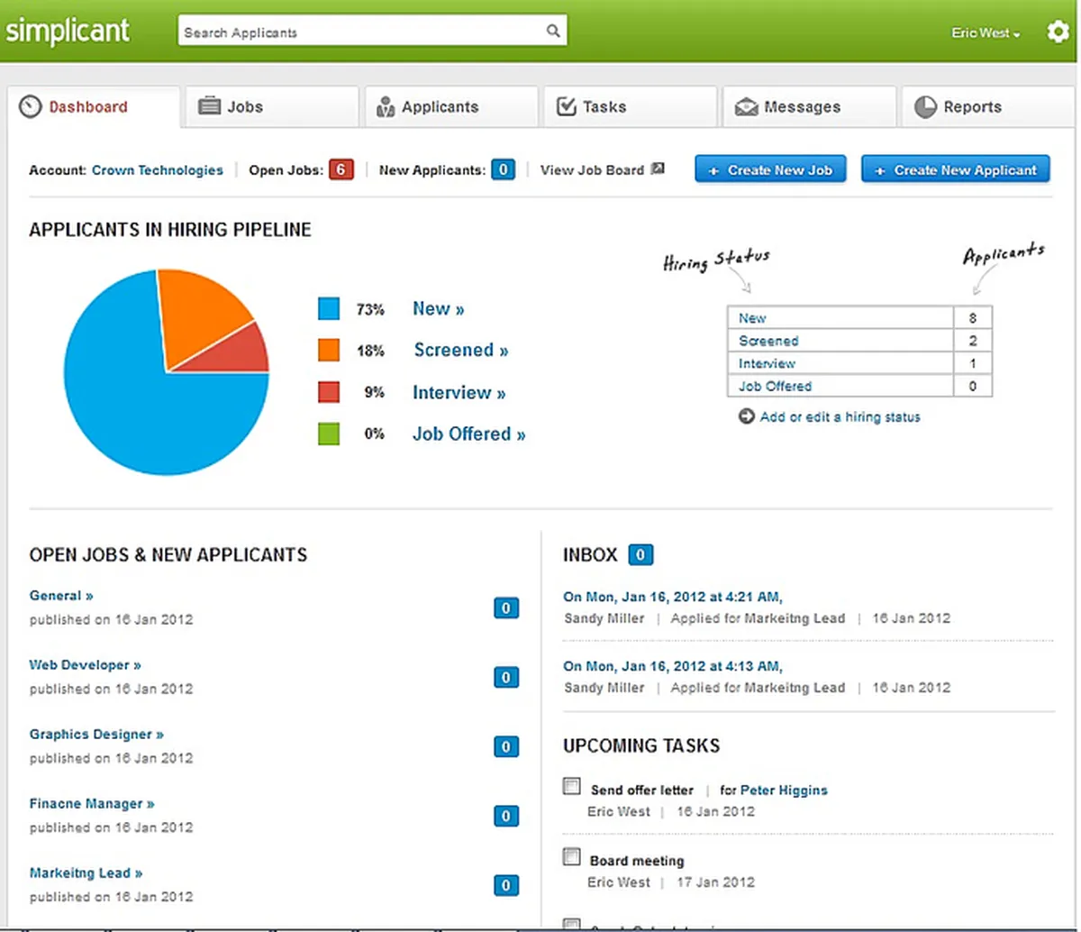 Simplicant : avis des utilisateurs, avantages & inconvénients de ce logiciel de recrutement ATS Simplicant : avis des utilisateurs, avantages & inconvénients de ce logiciel de recrutement ATS