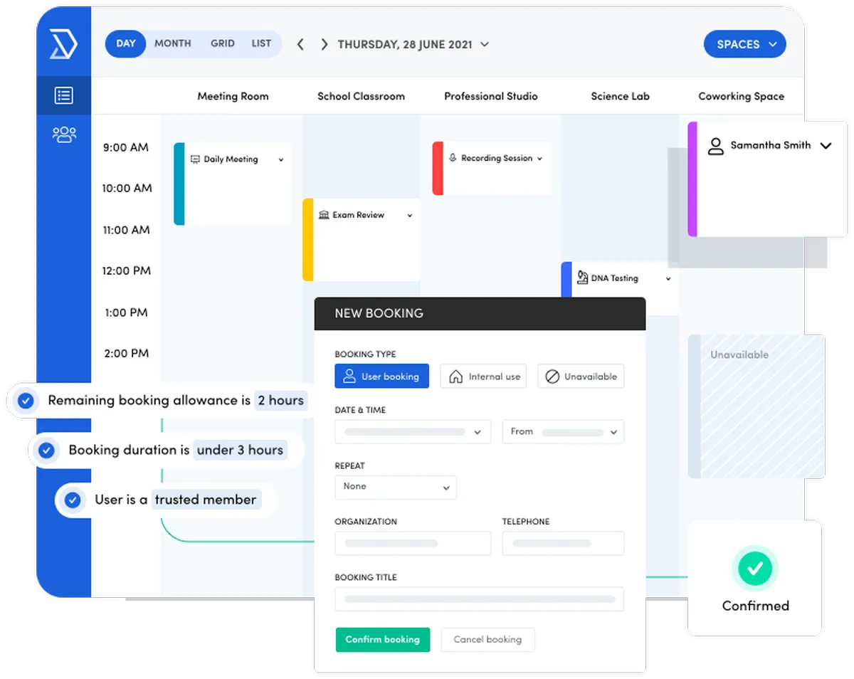 Skedda : avis des utilisateurs, avantages & inconvénients de ce logiciel de gestion des locaux / bureaux / espaces de travail Skedda : avis des utilisateurs, avantages & inconvénients de ce logiciel de gestion des locaux / bureaux / espaces de travail