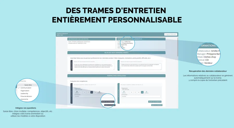 skeely trame entretien