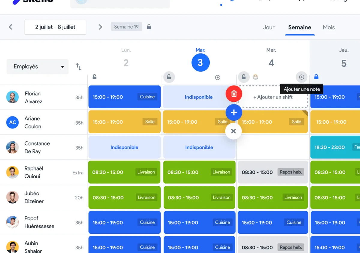 Skello : avis des utilisateurs, avantages & inconvénients de ce logiciel de planning d'équipe Skello : avis des utilisateurs, avantages & inconvénients de ce logiciel de planning d'équipe