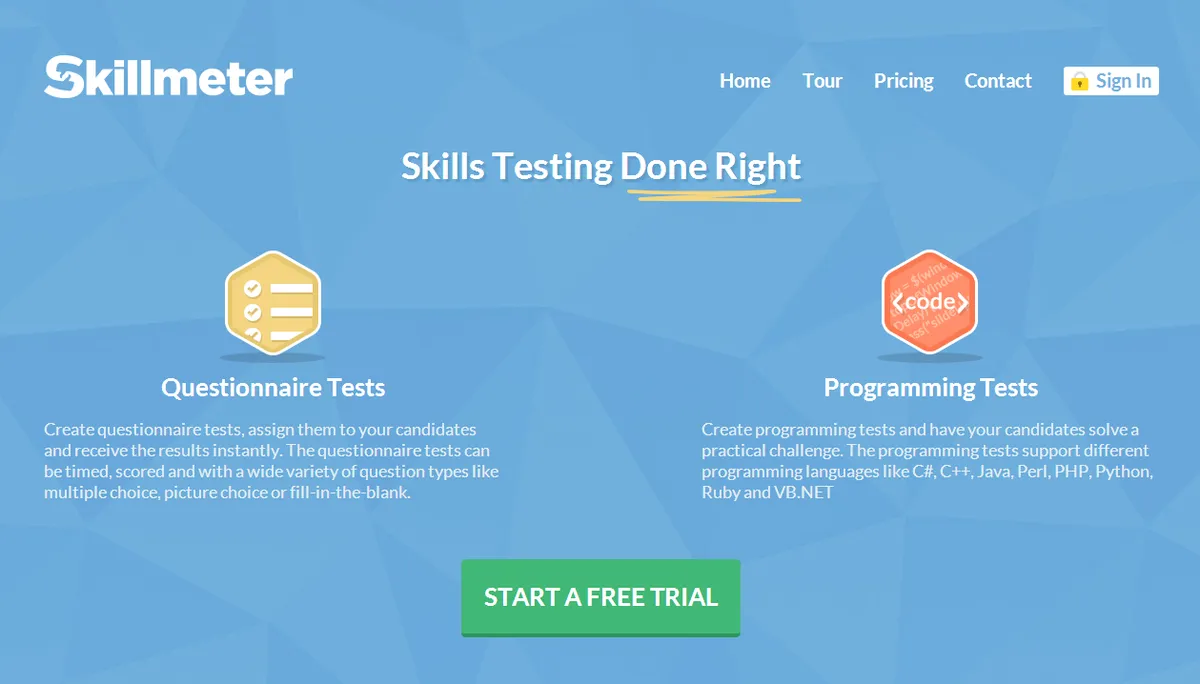 Skillmeter : avis des utilisateurs, avantages & inconvénients de ce logiciel d'évaluation des candidats / tests de recrutement Skillmeter : avis des utilisateurs, avantages & inconvénients de ce logiciel d'évaluation des candidats / tests de recrutement