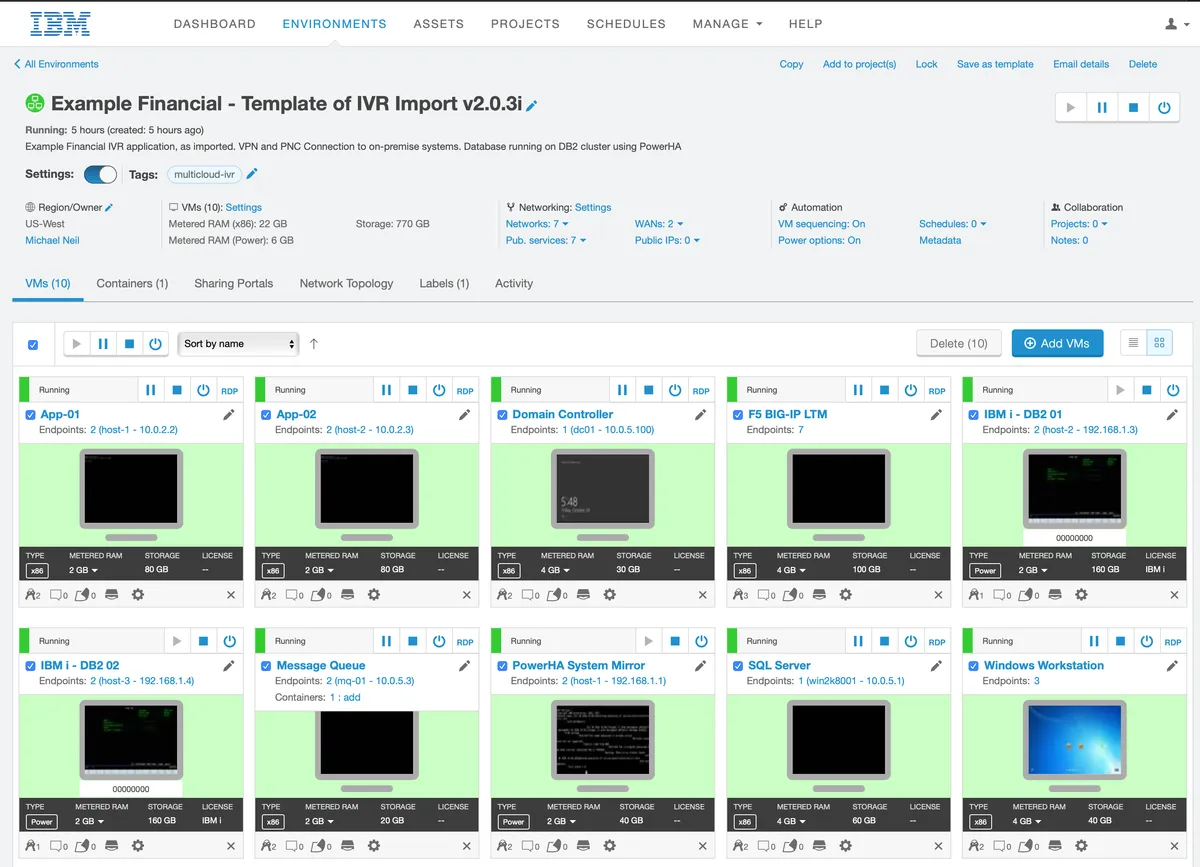 Skytap : avis des utilisateurs, avantages & inconvénients de ce logiciel de création d'applications Skytap : avis des utilisateurs, avantages & inconvénients de ce logiciel de création d'applications