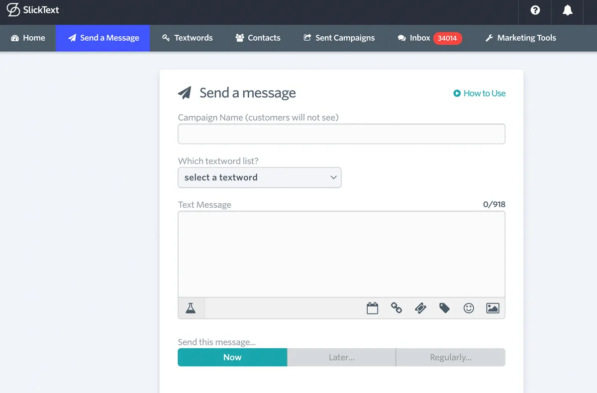 SlickText : avis des utilisateurs, avantages & inconvénients de ce logiciel d'envoi de SMS marketing SlickText : avis des utilisateurs, avantages & inconvénients de ce logiciel d'envoi de SMS marketing