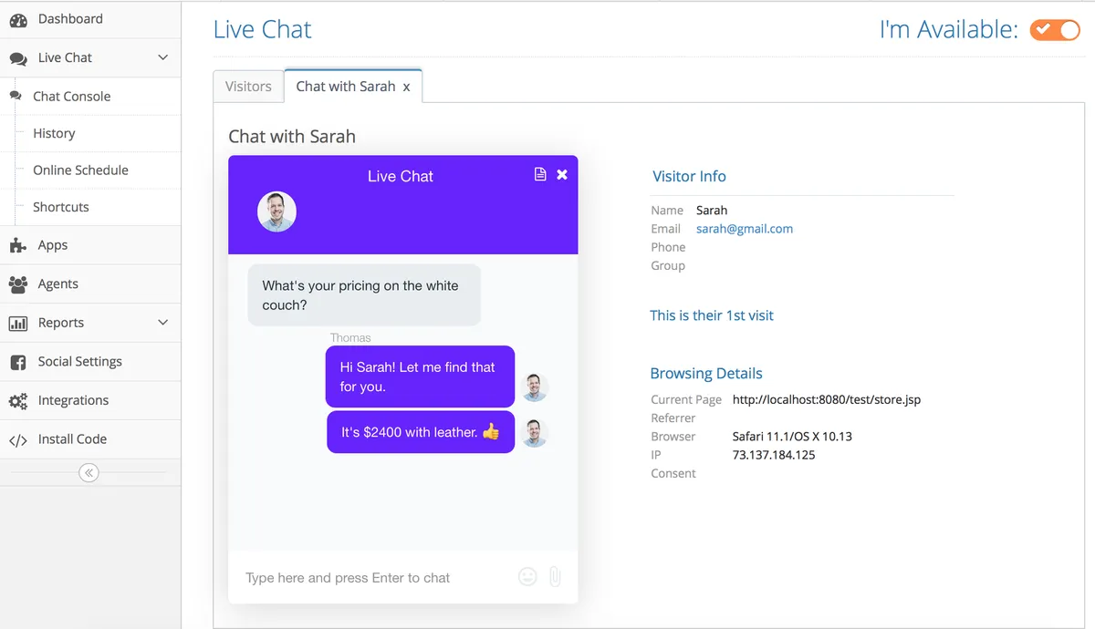 Social Intents : avis des utilisateurs, avantages & inconvénients de ce logiciel de messagerie instantanée / live chat Social Intents : avis des utilisateurs, avantages & inconvénients de ce logiciel de messagerie instantanée / live chat