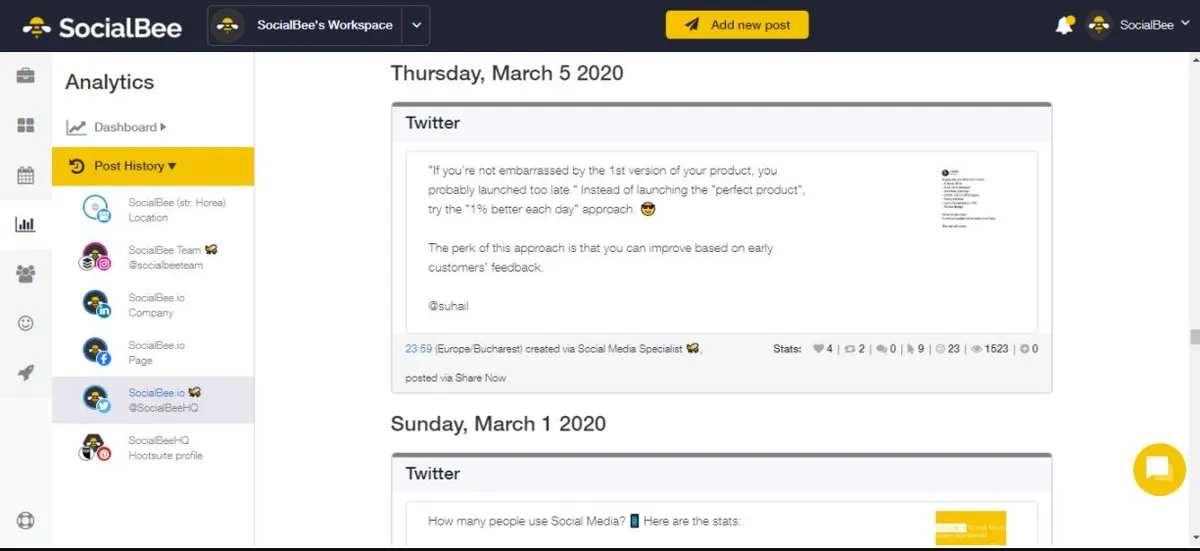 SocialBee : avis des utilisateurs, avantages & inconvénients de ce logiciel de gestion des réseaux sociaux SocialBee : avis des utilisateurs, avantages & inconvénients de ce logiciel de gestion des réseaux sociaux