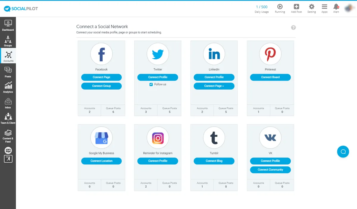 SocialPilot : avis des utilisateurs, avantages & inconvénients de ce logiciel de gestion des réseaux sociaux SocialPilot : avis des utilisateurs, avantages & inconvénients de ce logiciel de gestion des réseaux sociaux