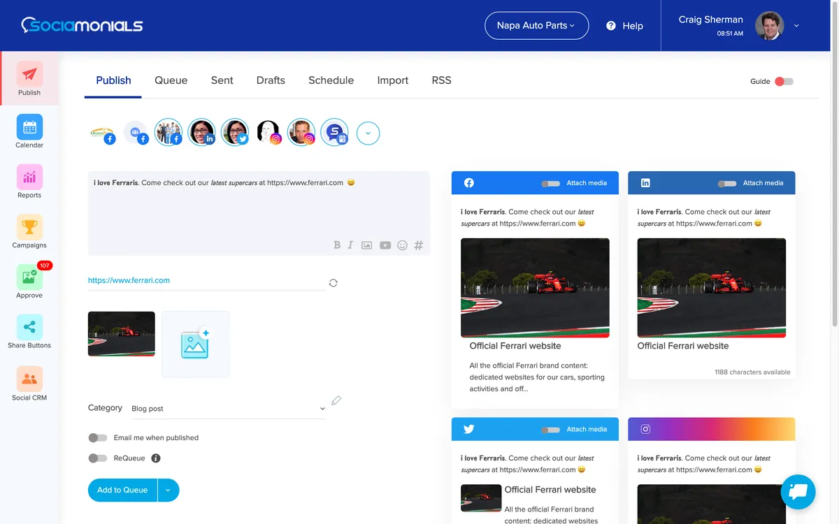 Sociamonials : avis des utilisateurs, avantages & inconvénients de ce logiciel de gestion des réseaux sociaux