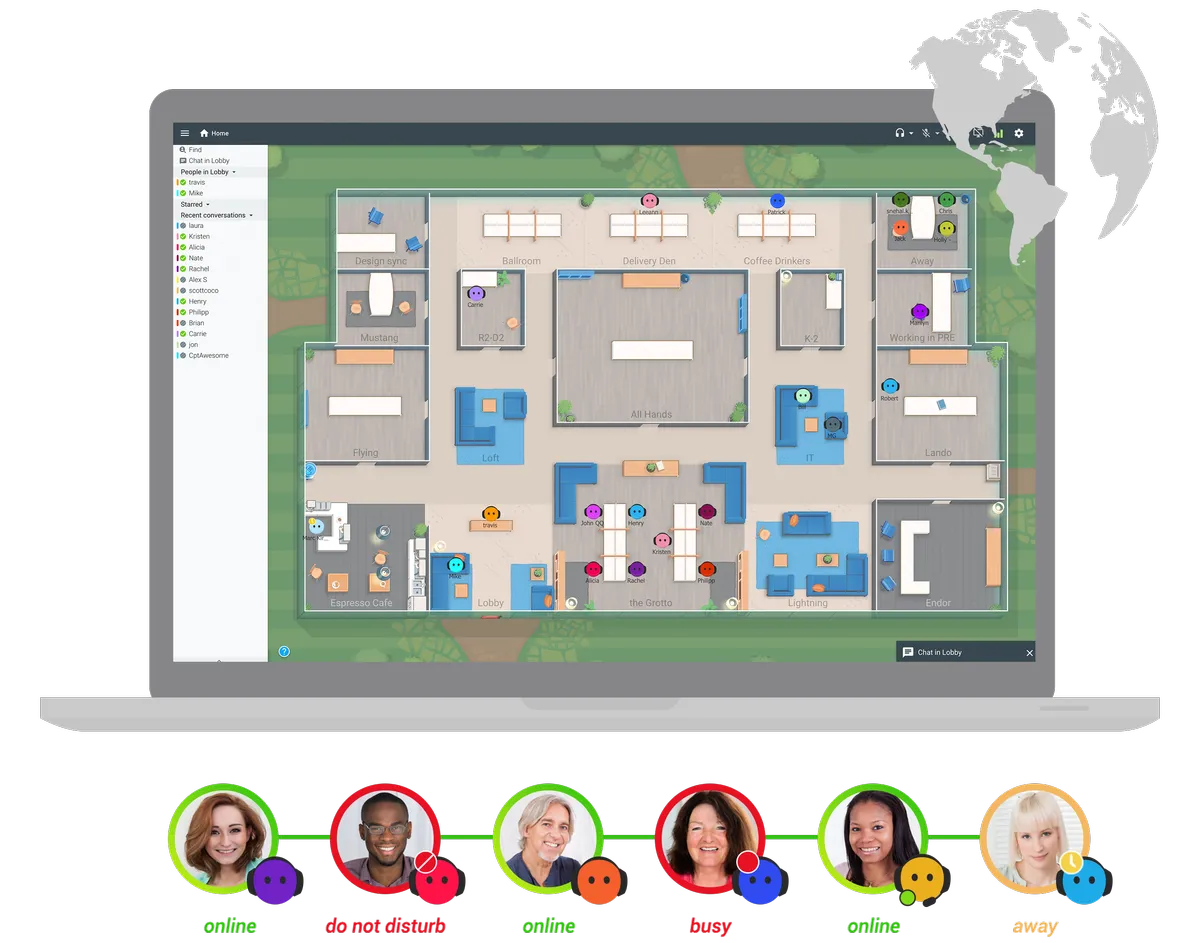 Sococo : avis des utilisateurs, avantages & inconvénients de ce logiciel de digital workplace