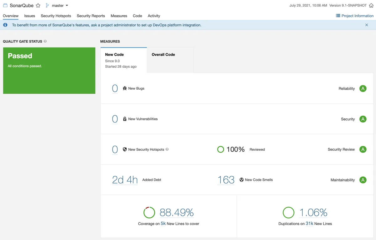 SonarQube : avis des utilisateurs, avantages & inconvénients de ce logiciel d'analyse du code