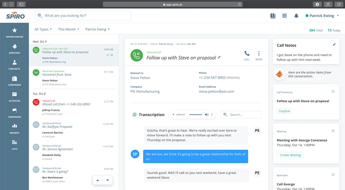 Spiro : avis des utilisateurs, avantages & inconvénients de ce logiciel CRM Spiro : avis des utilisateurs, avantages & inconvénients de ce logiciel CRM