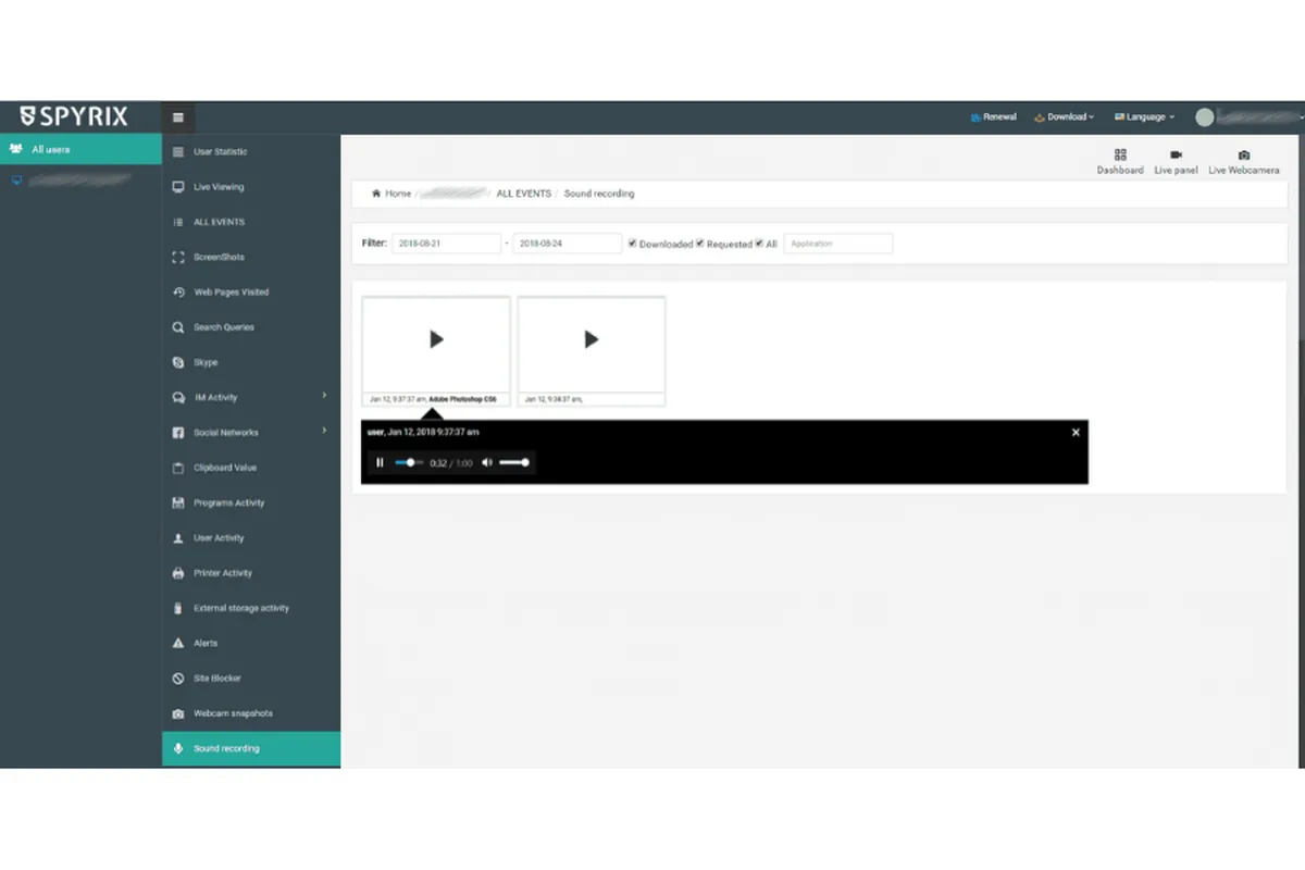 Spyrix Employee Monitoring : avis des utilisateurs, avantages & inconvénients de ce logiciel de surveillance des employés Spyrix Employee Monitoring : avis des utilisateurs, avantages & inconvénients de ce logiciel de surveillance des employés
