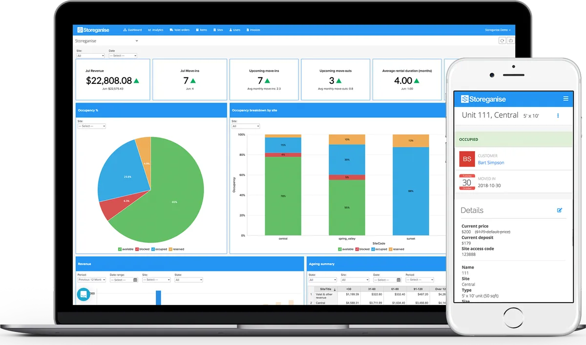 Storeganise : avis des utilisateurs, avantages & inconvénients de ce logiciel pour garde-meubles Storeganise : avis des utilisateurs, avantages & inconvénients de ce logiciel pour garde-meubles