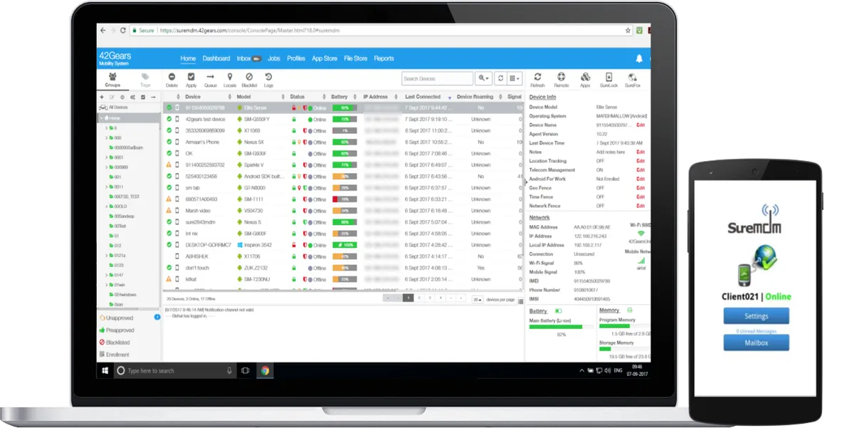 Suremdm : avis des utilisateurs, avantages & inconvénients de ce logiciel de gestion des appareils mobiles Suremdm : avis des utilisateurs, avantages & inconvénients de ce logiciel de gestion des appareils mobiles