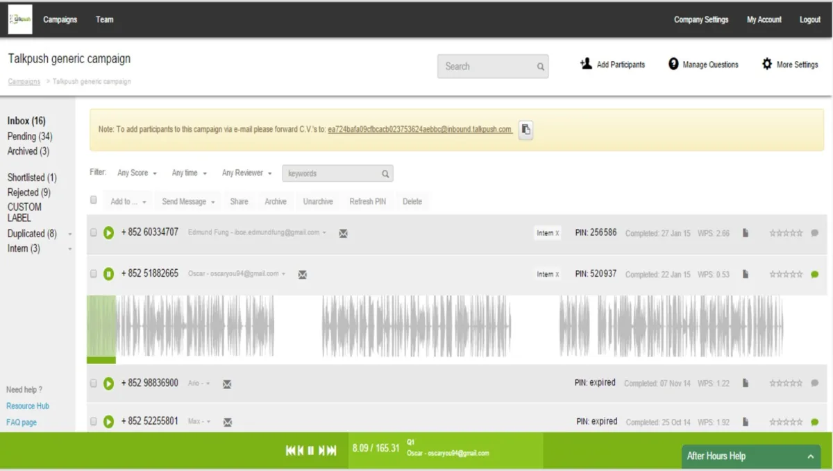 Talkpush : avis des utilisateurs, avantages & inconvénients de ce logiciel de recrutement ATS