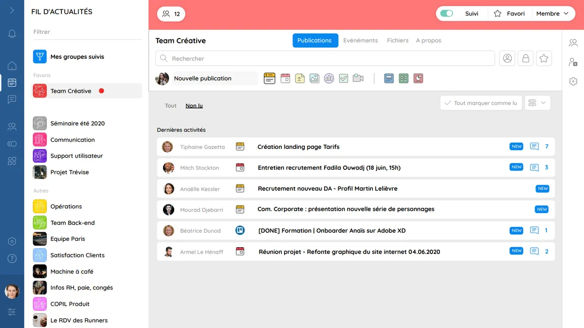 Talkspirit : avis des utilisateurs, avantages & inconvénients de ce logiciel de réseau social d'entreprise Talkspirit : avis des utilisateurs, avantages & inconvénients de ce logiciel de réseau social d'entreprise