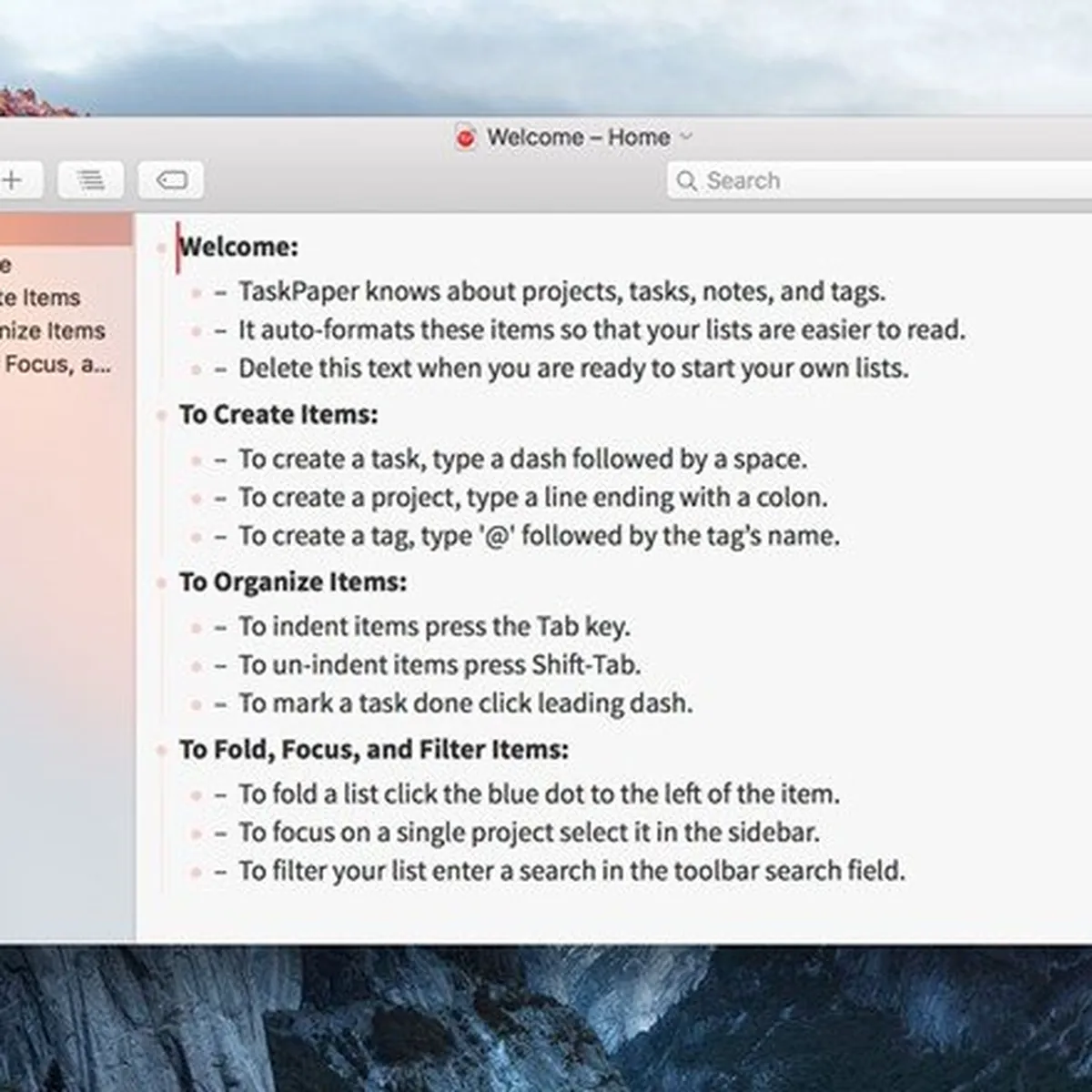 TaskPaper : avis des utilisateurs, avantages & inconvénients de ce logiciel de to-do list