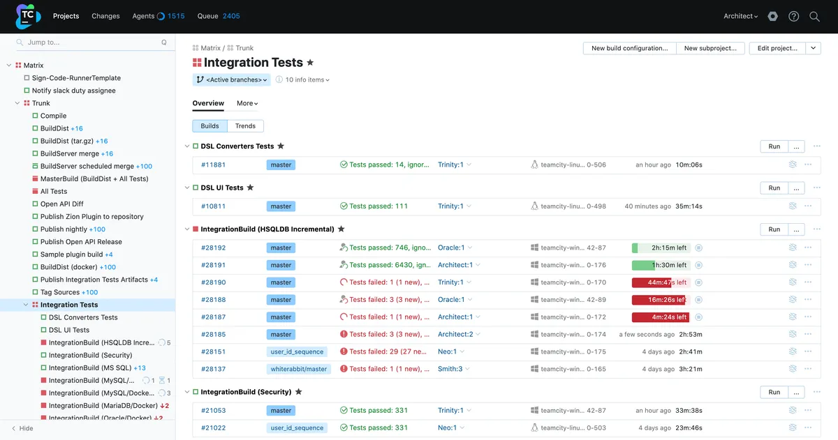 TeamCity : avis des utilisateurs, avantages & inconvénients de ce logiciel d'intégration TeamCity : avis des utilisateurs, avantages & inconvénients de ce logiciel d'intégration