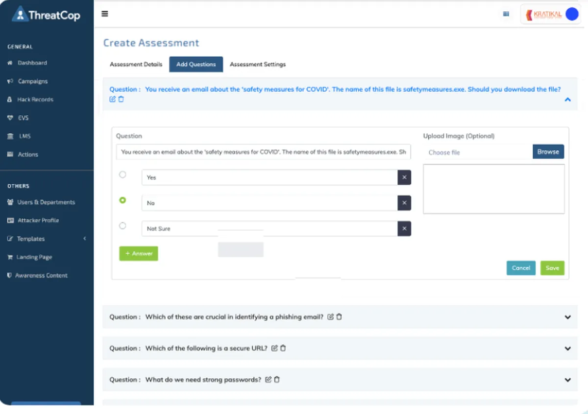 Threatcop : avis des utilisateurs, avantages & inconvénients de ce logiciel de cybersécurité / sécurité informatique Threatcop : avis des utilisateurs, avantages & inconvénients de ce logiciel de cybersécurité / sécurité informatique