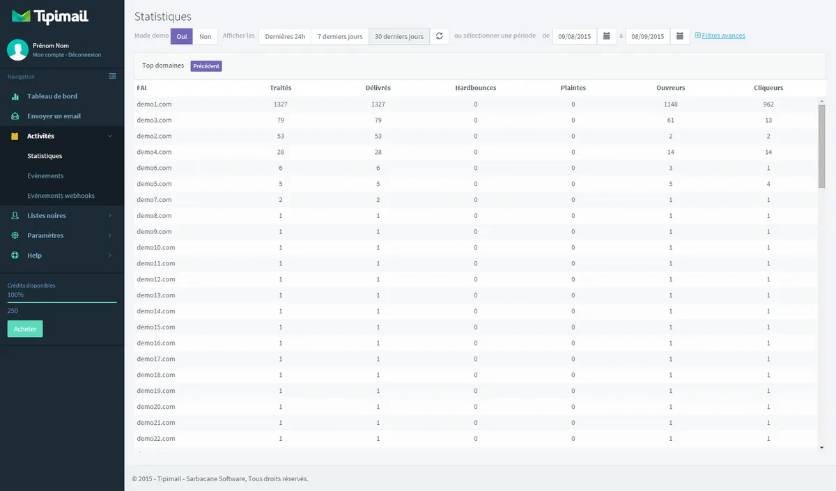 Sarbacane Tipimail : avis des utilisateurs, avantages & inconvénients de ce logiciel de délivrabilité des emails Sarbacane Tipimail : avis des utilisateurs, avantages & inconvénients de ce logiciel de délivrabilité des emails