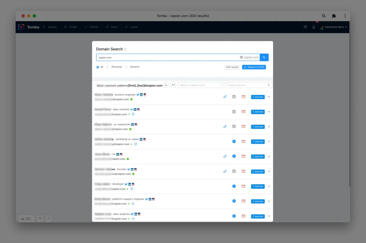 Tomba Email Finder : avis des utilisateurs, avantages & inconvénients de ce logiciel de génération de leads Tomba Email Finder : avis des utilisateurs, avantages & inconvénients de ce logiciel de génération de leads