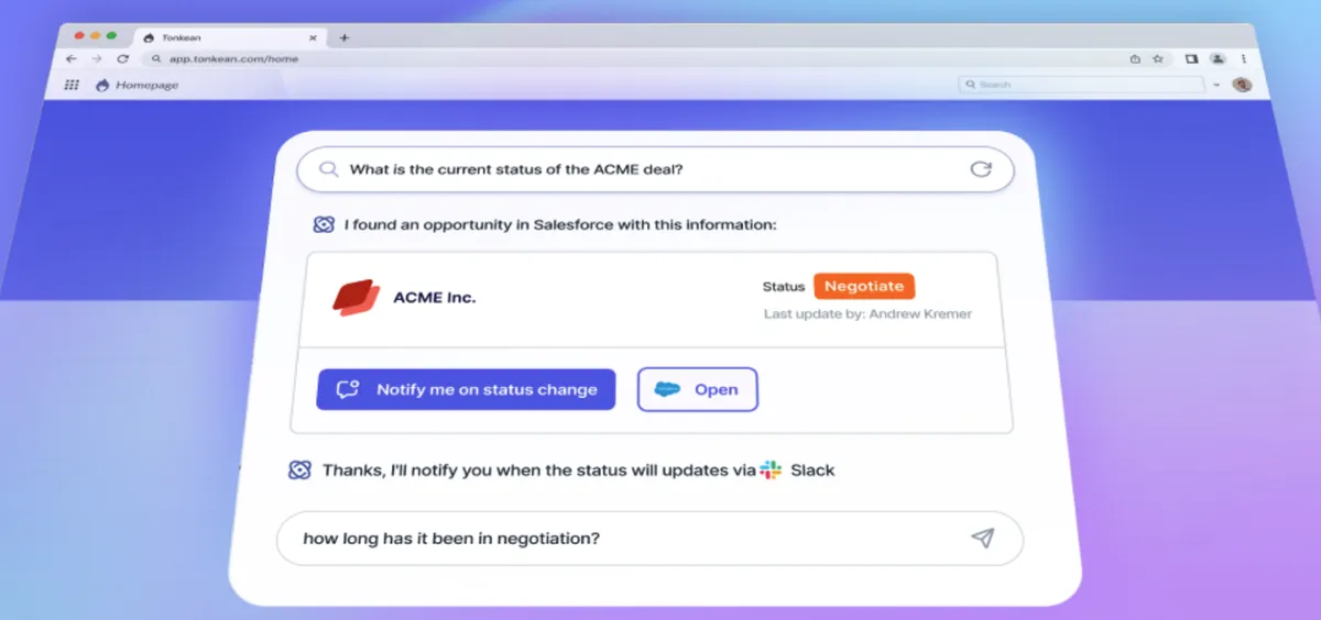 Tonkean Tracks : avis des utilisateurs, avantages & inconvénients de ce logiciel de workflow Tonkean Tracks : avis des utilisateurs, avantages & inconvénients de ce logiciel de workflow