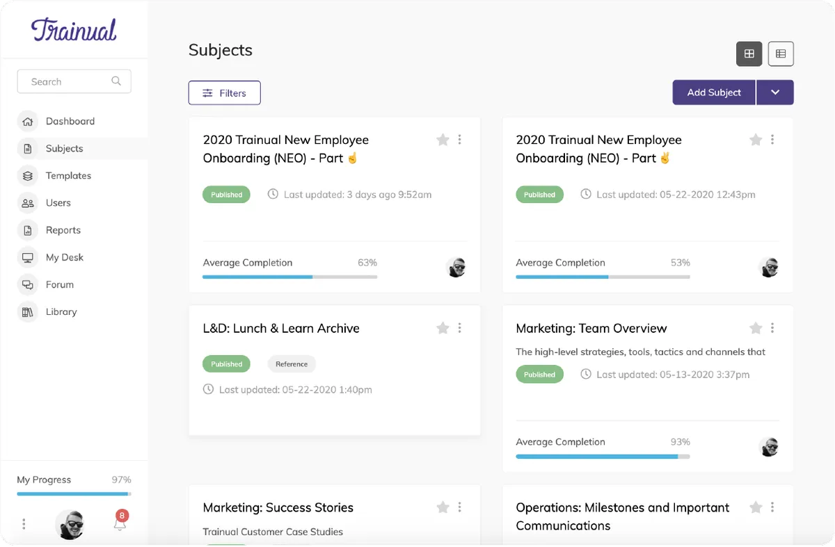Trainual : avis des utilisateurs, avantages & inconvénients de ce logiciel de formation Trainual : avis des utilisateurs, avantages & inconvénients de ce logiciel de formation