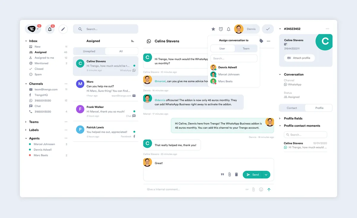Trengo : avis des utilisateurs, avantages & inconvénients de cette messagerie électronique / Webmail Trengo : avis des utilisateurs, avantages & inconvénients de cette messagerie électronique / Webmail