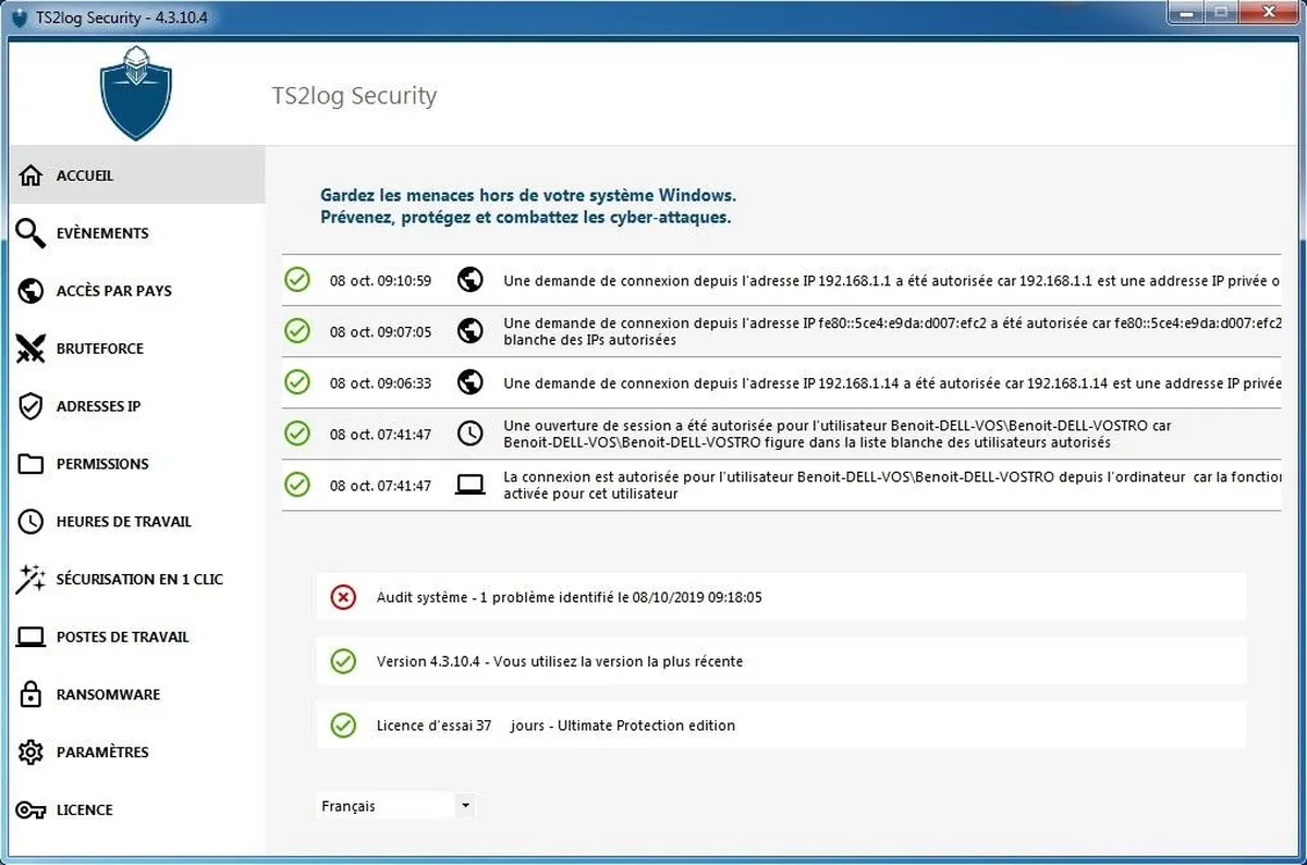 Ts2Log : avis des utilisateurs, avantages & inconvénients de ce logiciel de bureau à distance