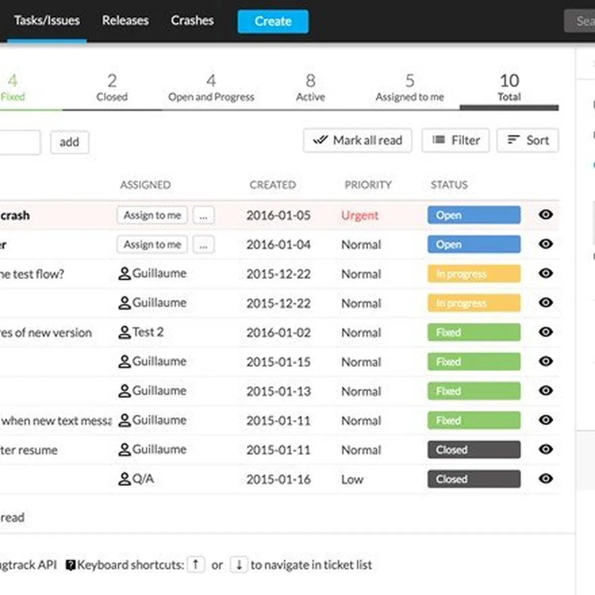 uBugtrack : avis des utilisateurs, avantages & inconvénients de ce logiciel de bug tracking / débogage uBugtrack : avis des utilisateurs, avantages & inconvénients de ce logiciel de bug tracking / débogage