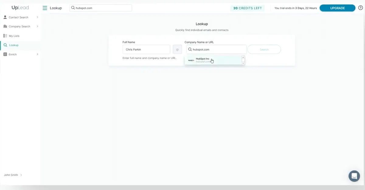 UpLead : avis des utilisateurs, avantages & inconvénients de ce logiciel de génération de leads