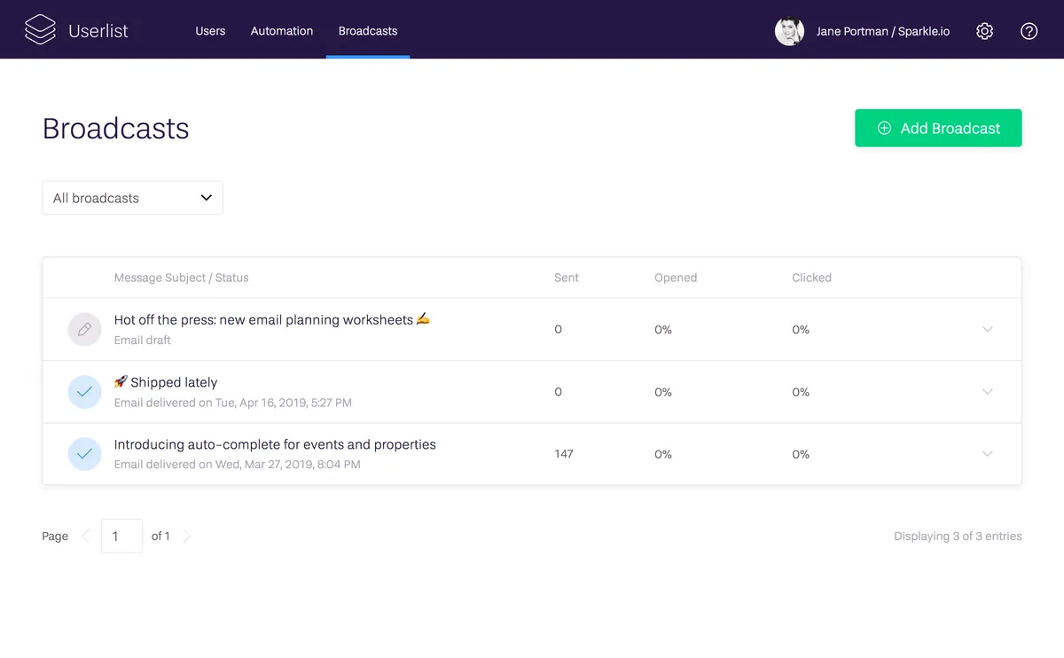 Userlist : avis des utilisateurs, avantages & inconvénients de ce logiciel d'emailing / newsletters Userlist : avis des utilisateurs, avantages & inconvénients de ce logiciel d'emailing / newsletters