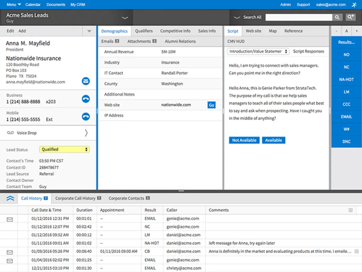 VanillaSoft Lead Management : avis des utilisateurs, avantages & inconvénients de ce logiciel de numérotation automatique / prédictive VanillaSoft Lead Management : avis des utilisateurs, avantages & inconvénients de ce logiciel de numérotation automatique / prédictive