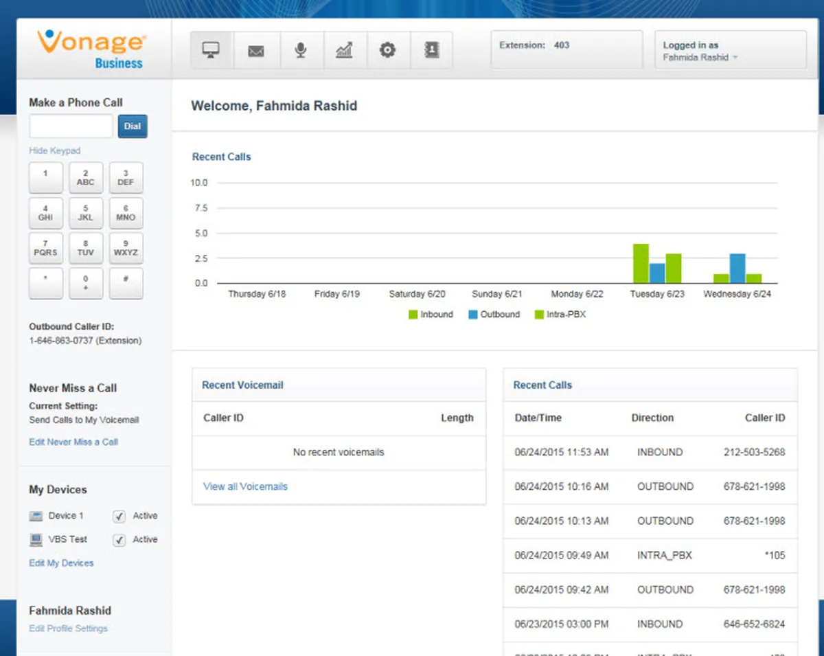 Vonage Business : avis des utilisateurs, avantages & inconvénients de ce logiciel VoIP / cloud PBX / softphone Vonage Business : avis des utilisateurs, avantages & inconvénients de ce logiciel VoIP / cloud PBX / softphone