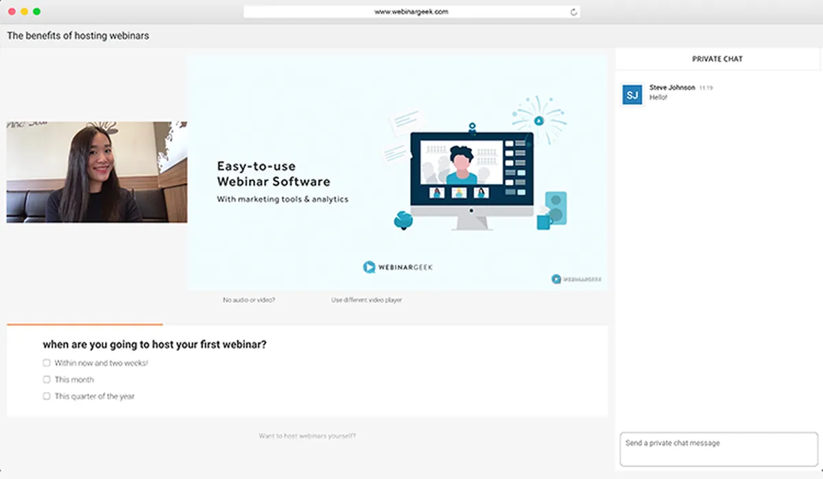 WebinarGeek : avis des utilisateurs, avantages & inconvénients de ce logiciel de webinar WebinarGeek : avis des utilisateurs, avantages & inconvénients de ce logiciel de webinar