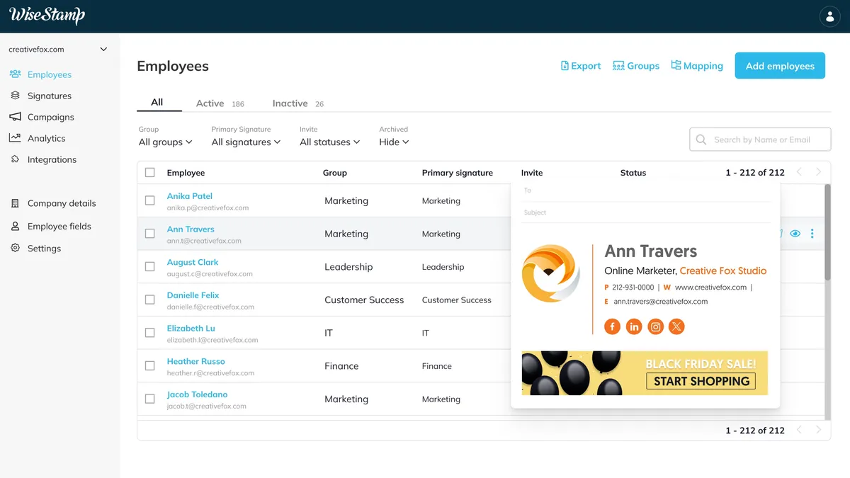 WiseStamp : avis des utilisateurs, avantages & inconvénients de ce logiciel de signature emails / personnalisation des courriels WiseStamp : avis des utilisateurs, avantages & inconvénients de ce logiciel de signature emails / personnalisation des courriels