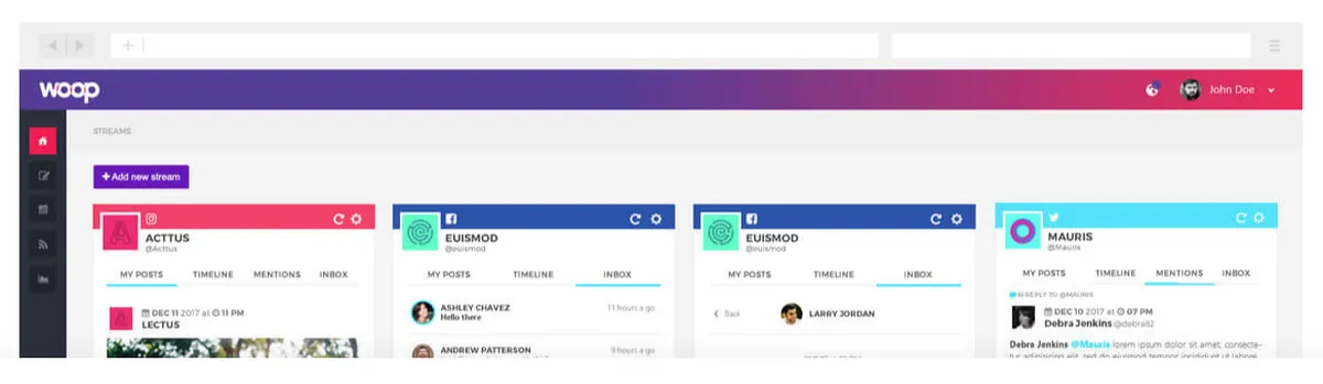 Woop : avis des utilisateurs, avantages & inconvénients de ce logiciel d'analyse des réseaux sociaux Woop : avis des utilisateurs, avantages & inconvénients de ce logiciel d'analyse des réseaux sociaux