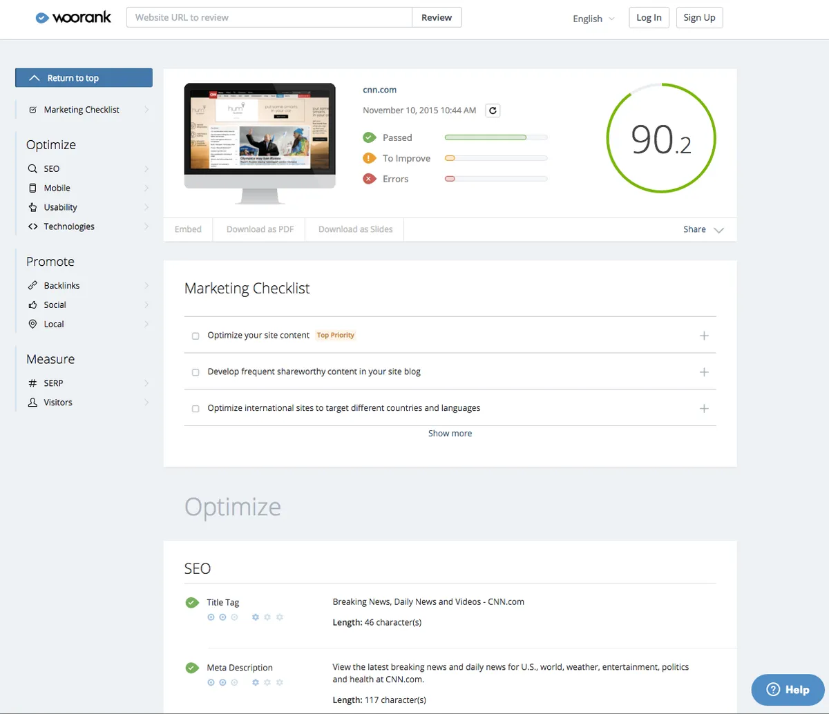 Woorank : avis des utilisateurs, avantages & inconvénients de ce logiciel de référencement sur les moteurs de recherche